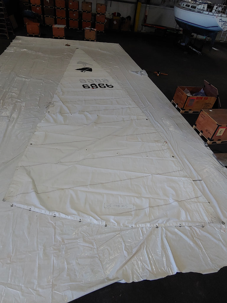 Dacron Main Sail  in Good Condition  41.5' Luff
