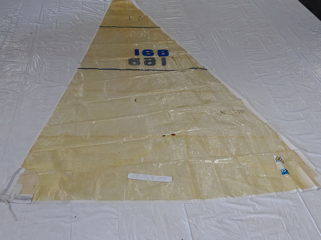 Kevlar Laminate Head Sail by Doyle for Kirby 25 in Excellent Condition 26.3' Luff