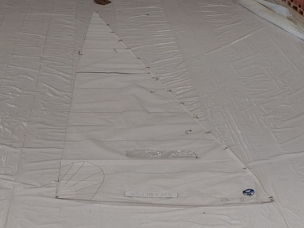Dacron Head Sail by North Sails for Etchells 22 in Excellent Condition 25.5' Luff