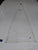 Dacron Main Sail by UK Sailmakers in Fair Condition 24.5' Luff