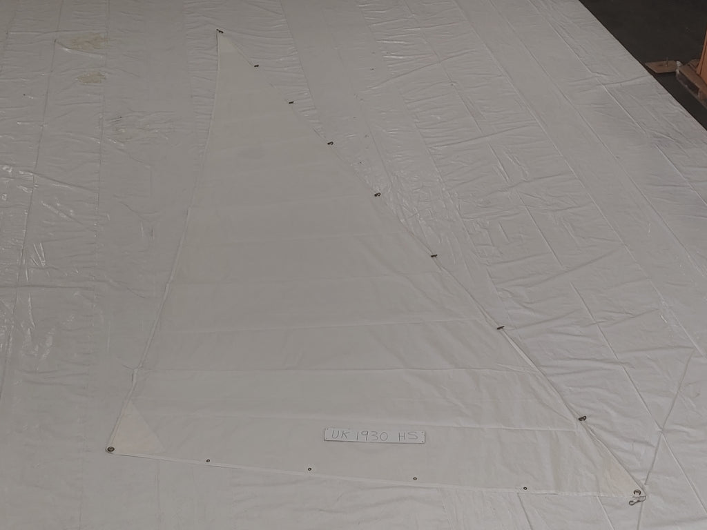 Dacron Furling Head Sail In Good Condition 24.7' Luff