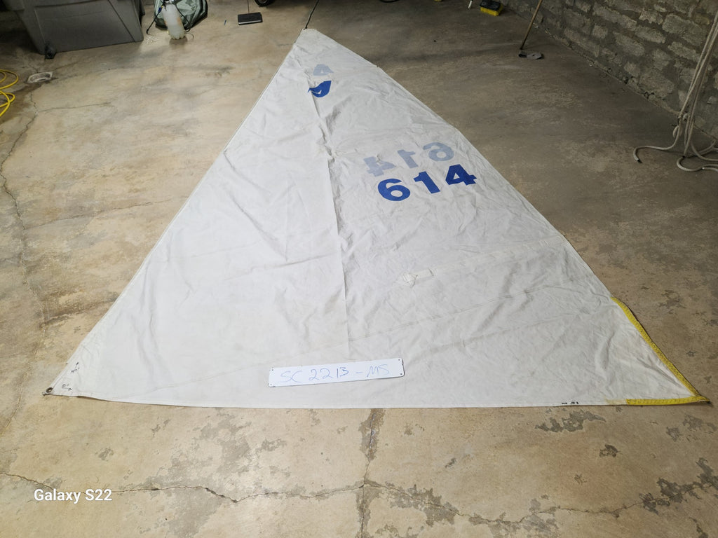 Dacron Main Sail in Good Condition  15.6' Luff