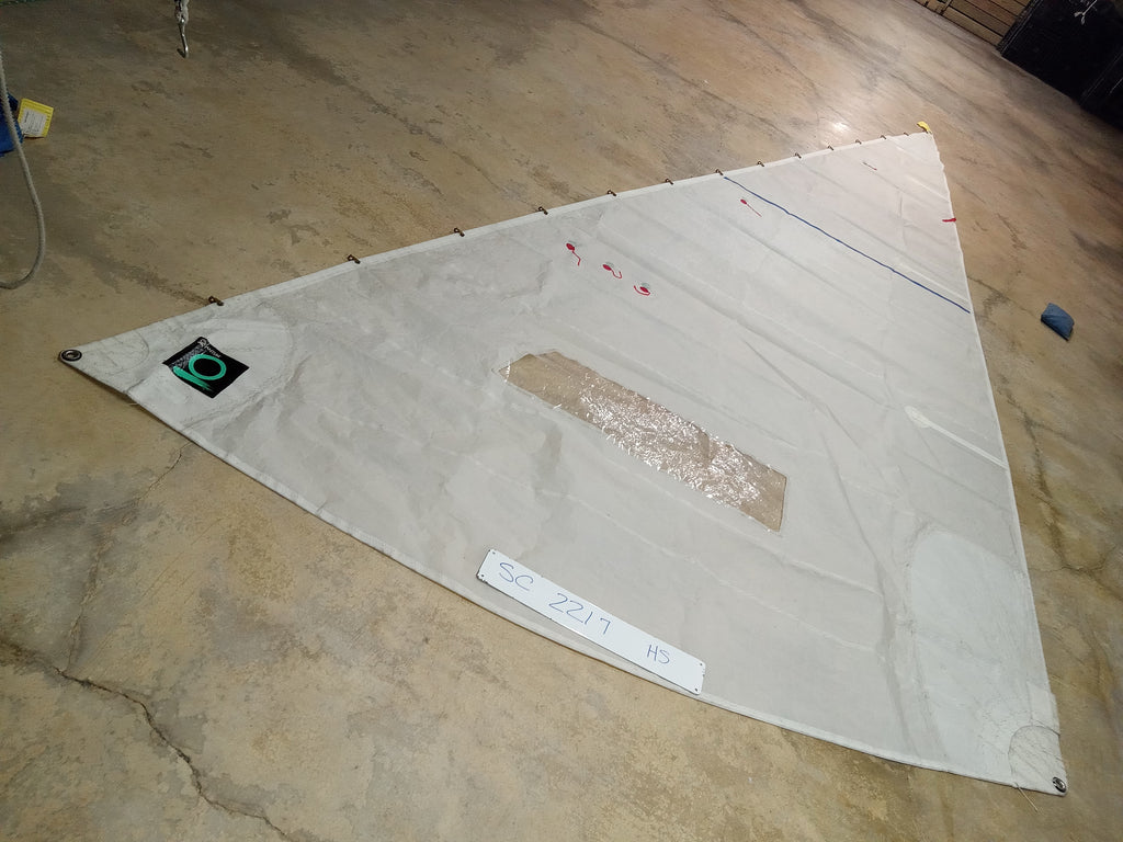 Headsail by Quantum in Good Condition 22.4' Luff