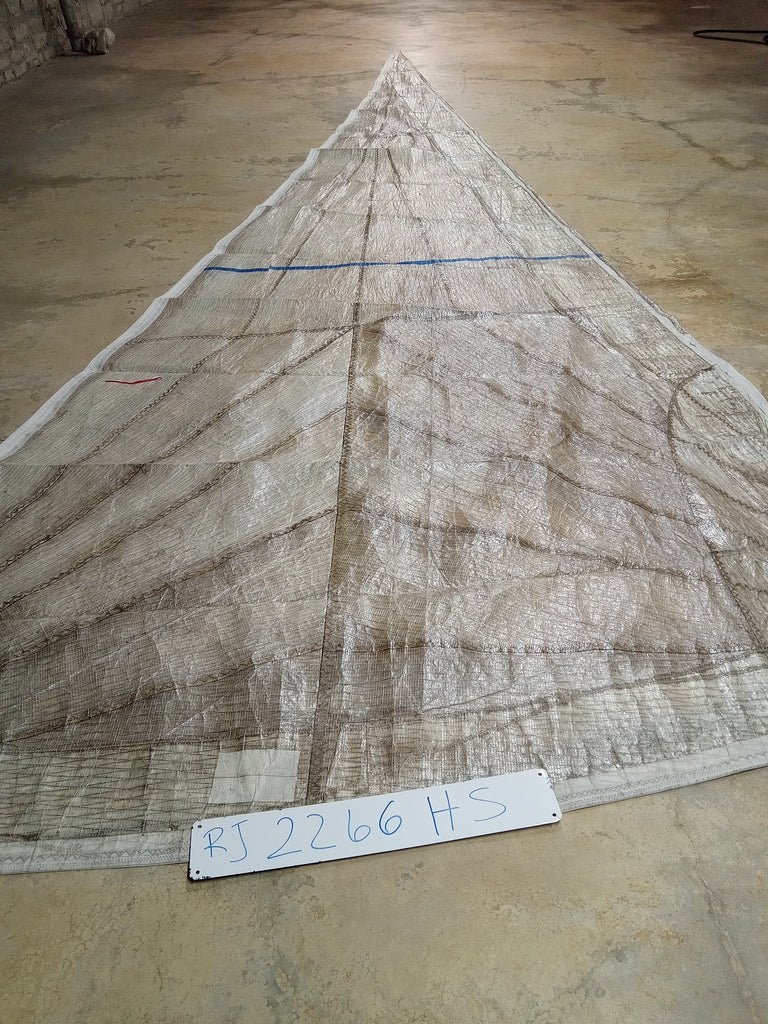 Headsail by Mack Sails in Poor Condition 24.2' Luff