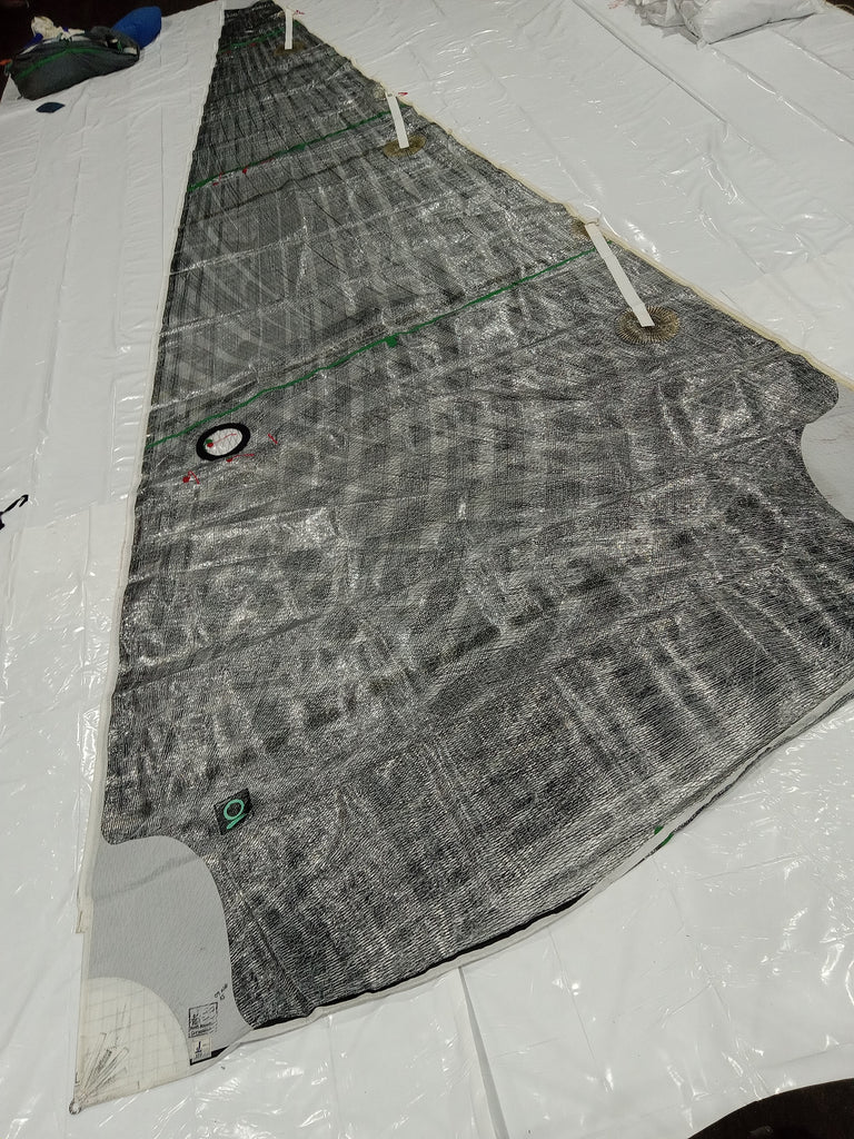 Carbon Laminate Headsail by Quantum for J109 Excellent Condition 45.0' Luff