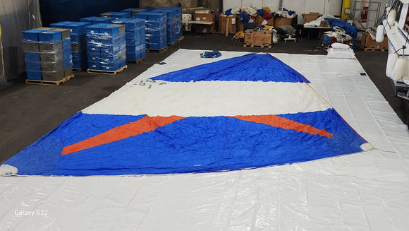 Asymmetrical Spinnaker in Good Condition by North Sails for J105 48.5 SLU'