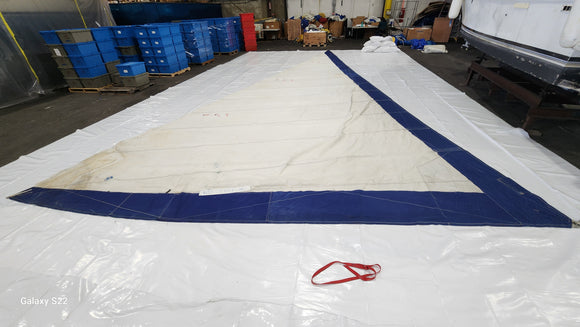 Furling Head Sail by North Sails in Fair Condition 41.4' Luff