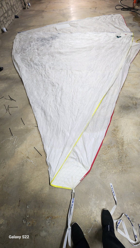 Asymmetrical Spinnaker by Quantum for Melges 20 in Good Condition 25.4' SLU