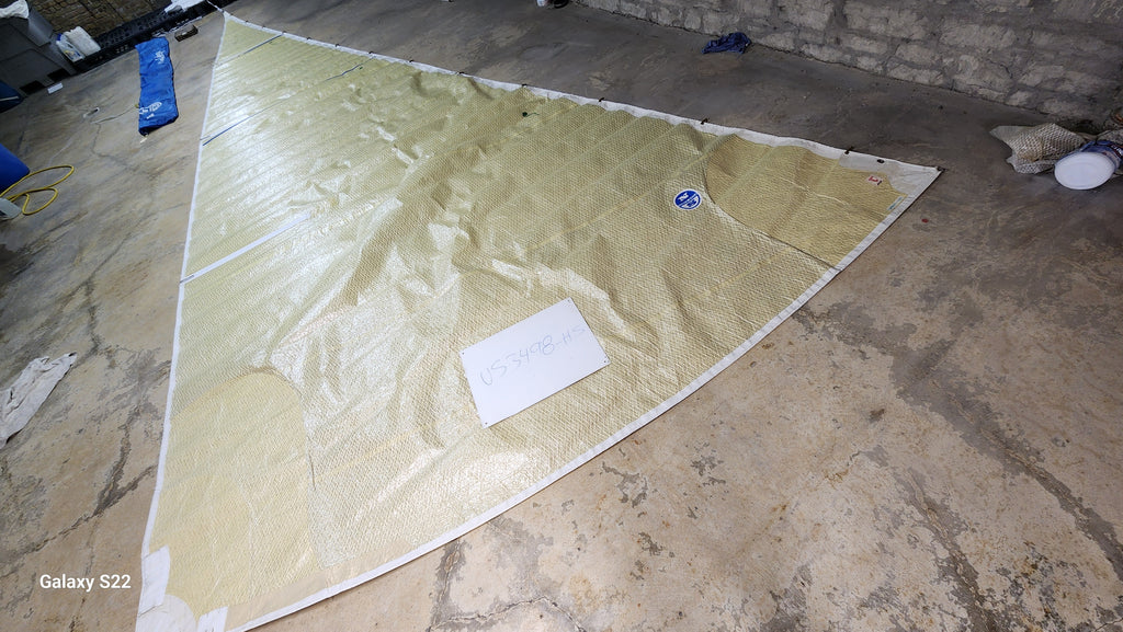 Kevlar Laminate Head Sail by North for T-10 by in Excellent Condition 34.2' Luff