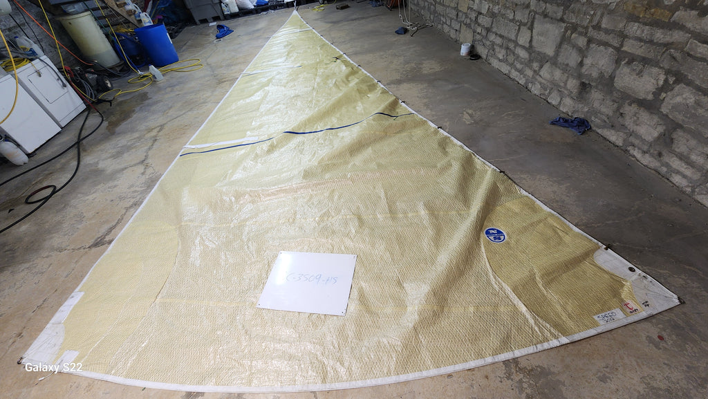Kevlar Headsail for T-10 by North in Good Condition 34' Luff