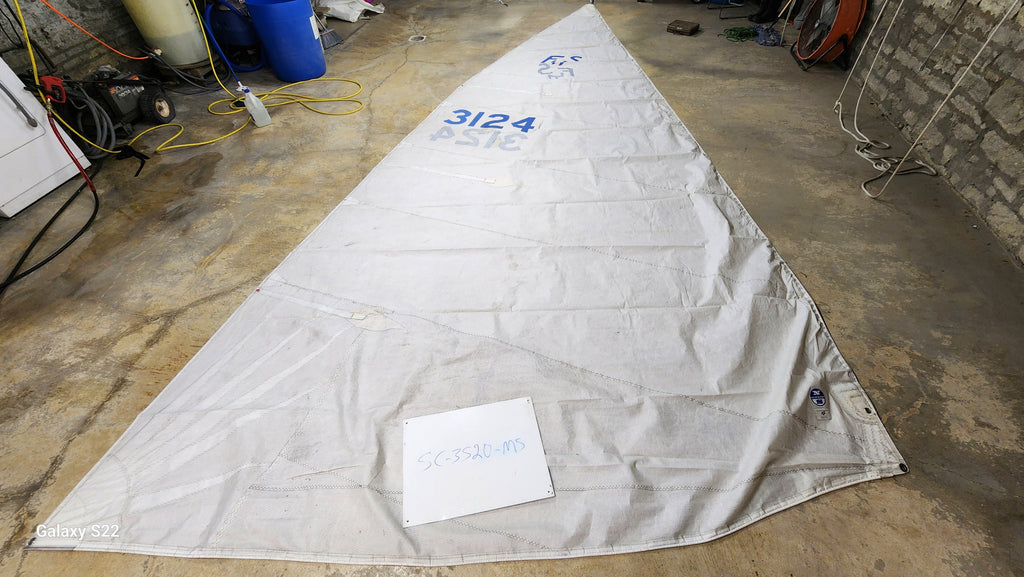 Main Sail by North for Flying Scott in Good Condition  22.3' Luff