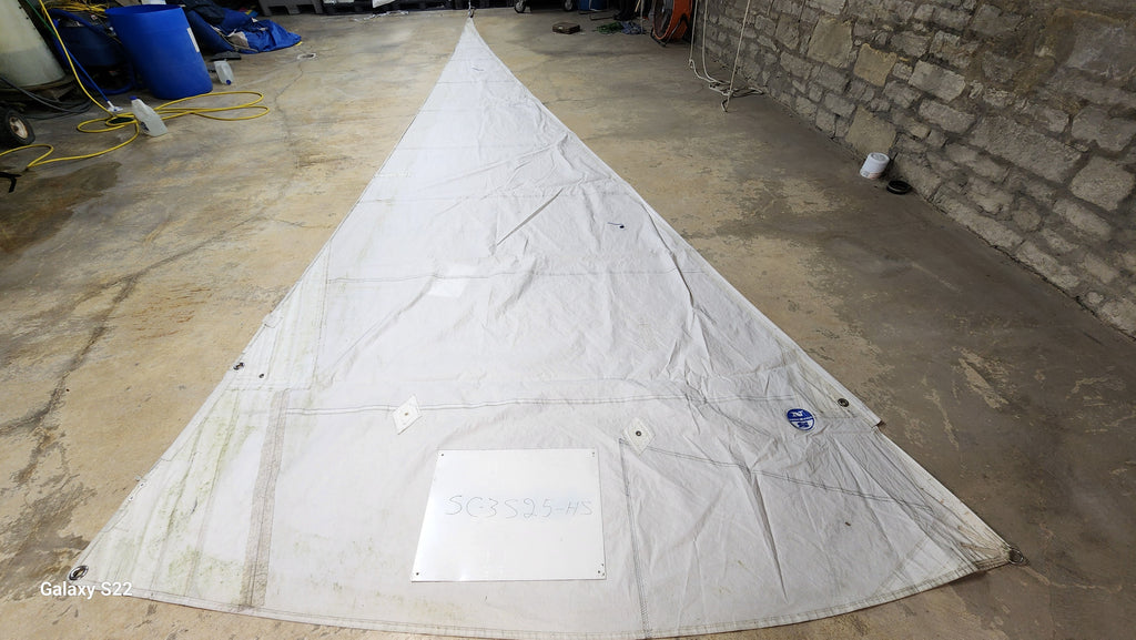 Dacron Headsail by North in Good Condition 28.3' Luff