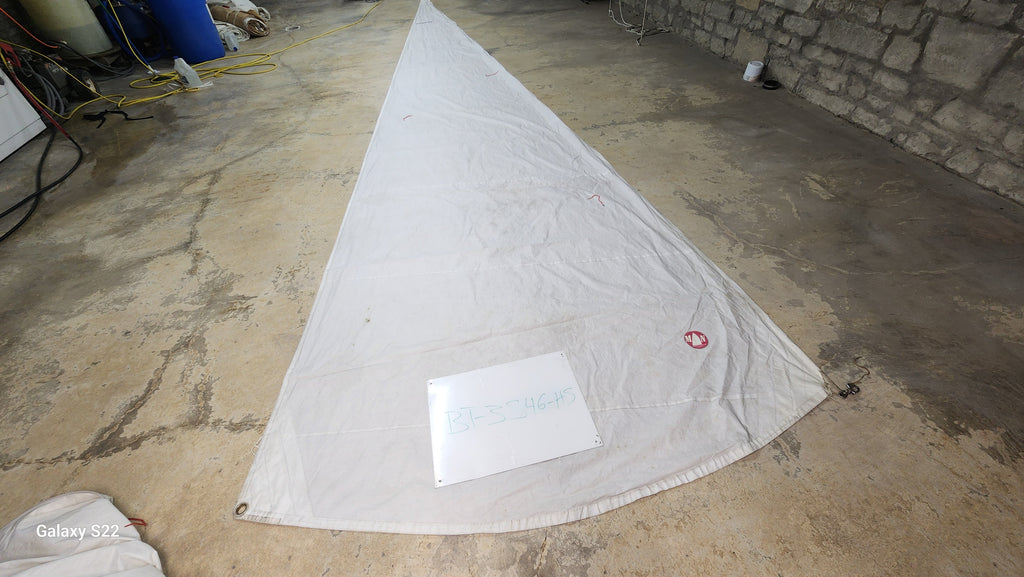 Statsail Dacron Staysail by Murphy & Nye in Good Condition 30' Luff – Sailbrite ...