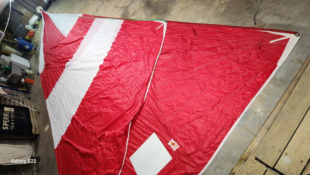 Asymmetrical Spinnaker by Larsen Sails With Dousing Sock in Good Condition 63.5' SLU