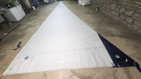 Furling Dacron Main Sail by North in Good Condition 36' Luff