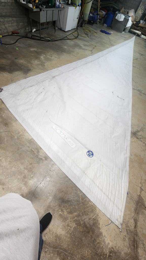 Dacron Headsail by North in Good Condition 44' Luff