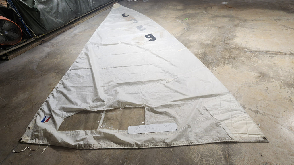 Dacron Main Sail by Melges in Fair Condition  19.7' Luff