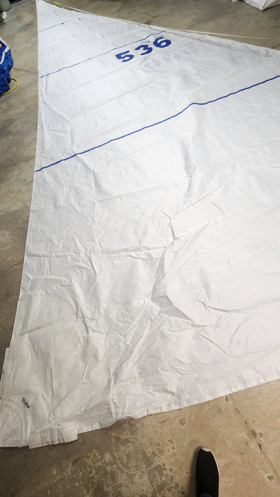 Dacron Head Sail by North Sails in Excellent Condition 33.8 Luff