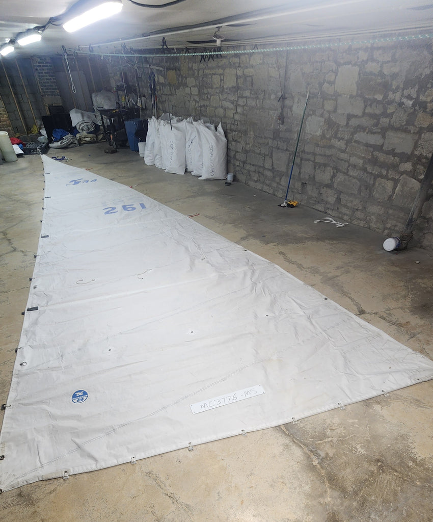 Dacron Main Sail by North Sails for Sabre 34 in Good Condition 38' Luff