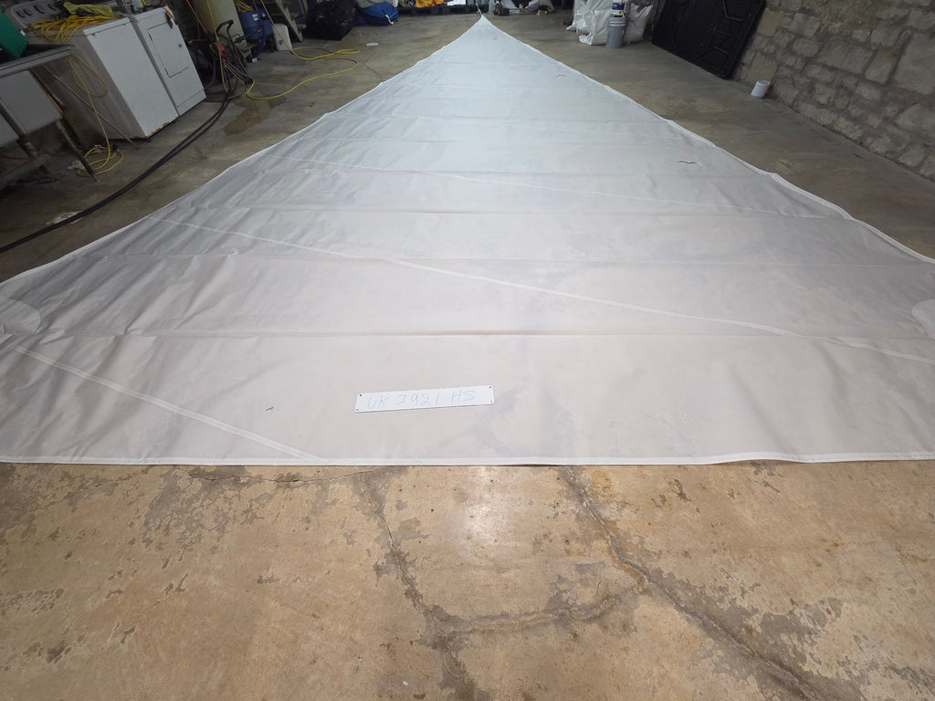 New Dacron Head Sail by UK Sailmakers in Excellent Condition 36.8' Luff
