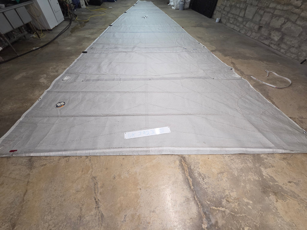 Reinforced Laminate Square Top Main Sail by Technique Voile in Good Condition 39.9' Luff