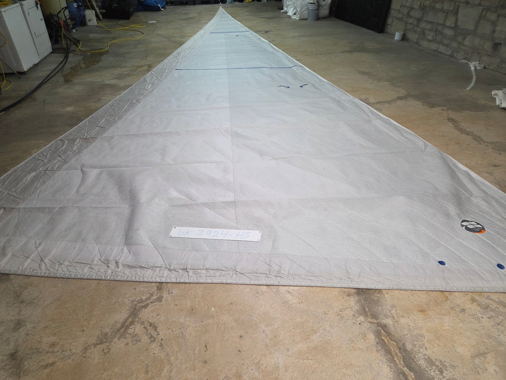 Reinforced Dacton Roller Furling Head Sail by Technique Viole in Good Condition 40.1' Luff