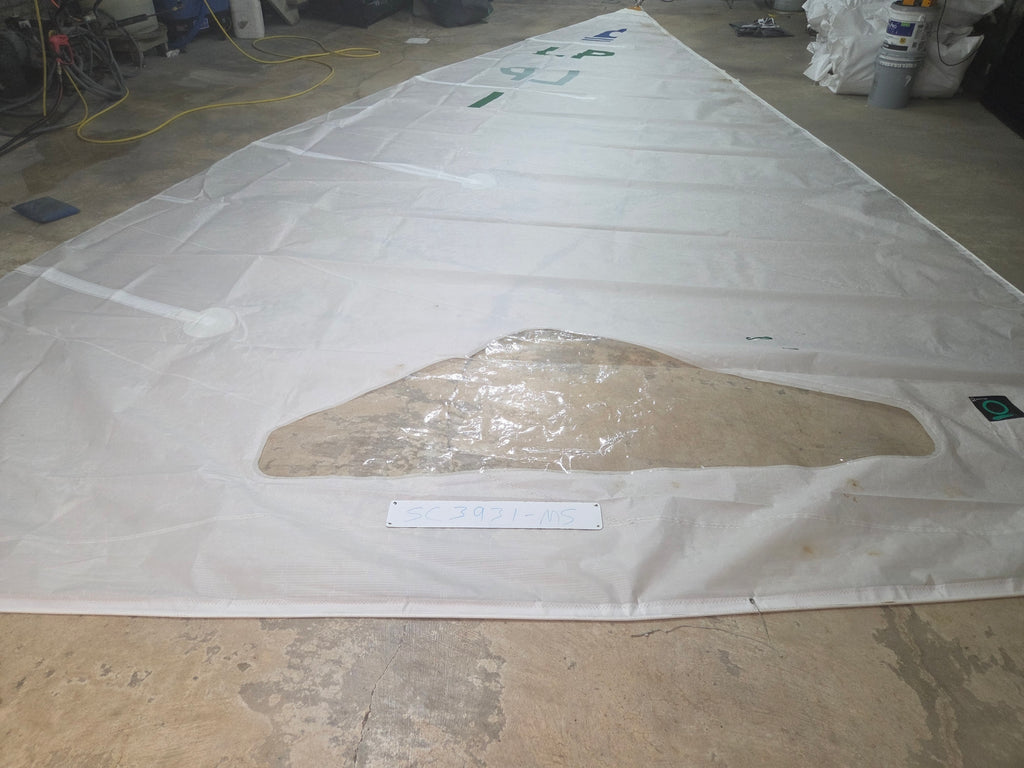 Laminate Main Sail for C Scow by Quantum in Good Condition  26.4' Luff