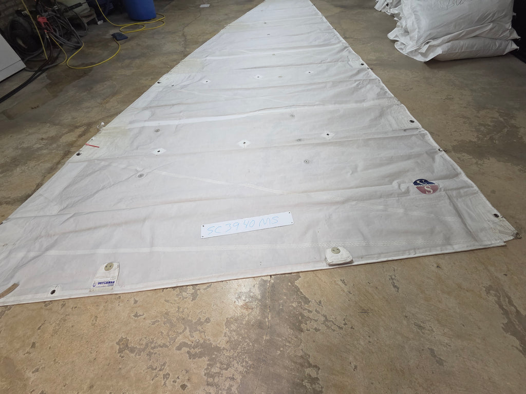 Dacron Main Sail by Ullman Sails in Good Condition 25.8' Luff