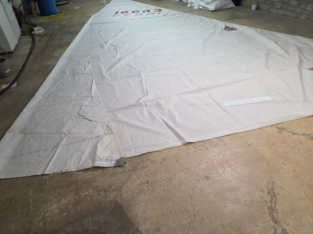 Dacron Head Sail for C&C 30 by North Sails in Good Condition 37.2' Luff