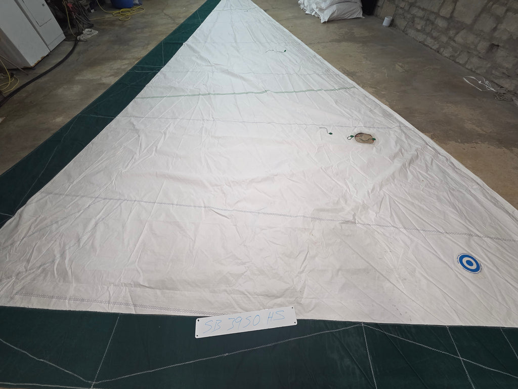 Dacron Roller Fuller Head Sail by Neil Pryde in Good Condition 39.2' Luff