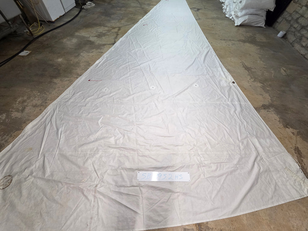 Dacron Head Sail in Good Condition 38' Luff
