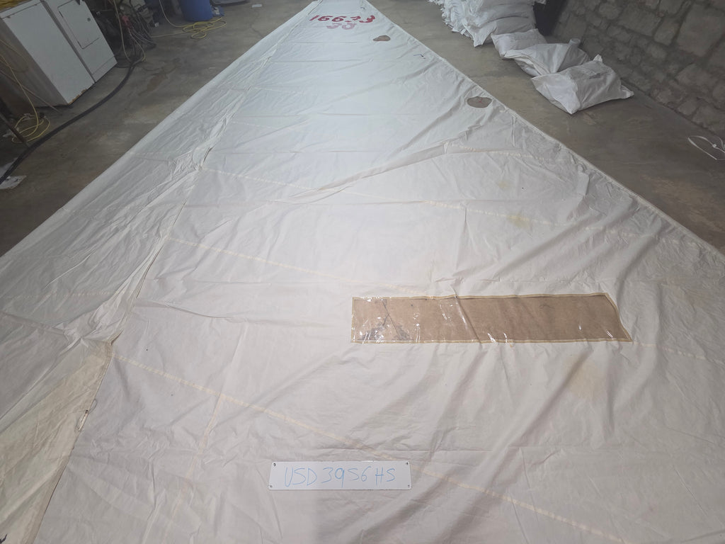 Dacron 170 Genoa for C&C 30 by North Sails in Good Condition 37.2' Luff