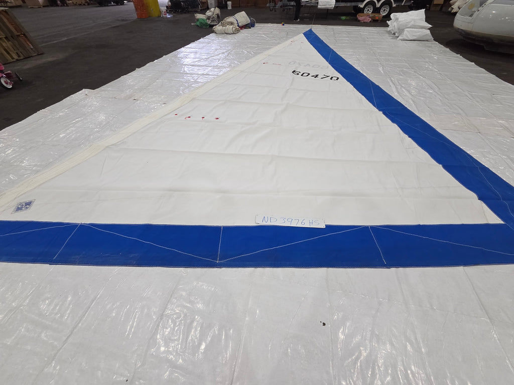 Dacron Furling Head Sail by C&C Sailmakers in Good Condition 38' Luff