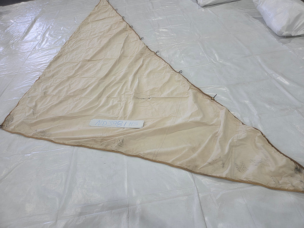Traditional Style Head Sail in Good Condition 22' Luff