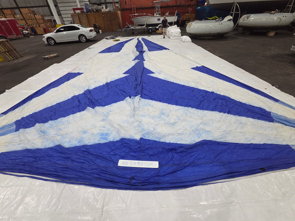 Symmetrical Spinnaker for Nelson  Marek 36 Runner by UK Sails in Fair Condition 48.5' SL