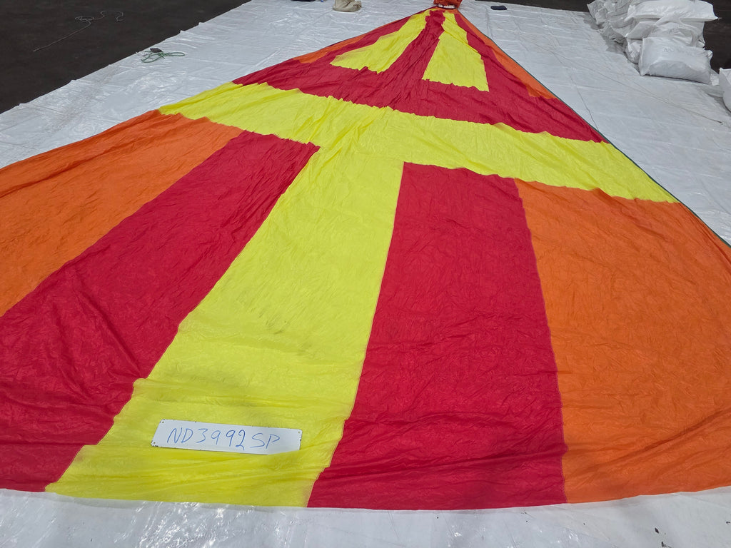 Asymmetrical Spinnaker for Ericson 27 by Sobstad Sails with Dousing Sock in Good Condition 33.5' SLU