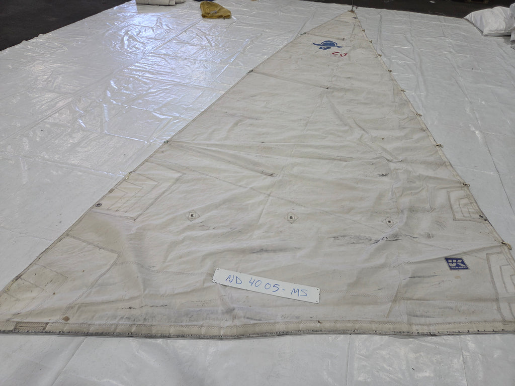 Dacron Main Sail for Coronado 23 by UK Sails in Poor Condition 21.8' Luff