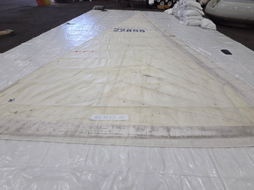 Dacron Furling Head Sail by FX Sails in Poor Condition 37.4' Luff