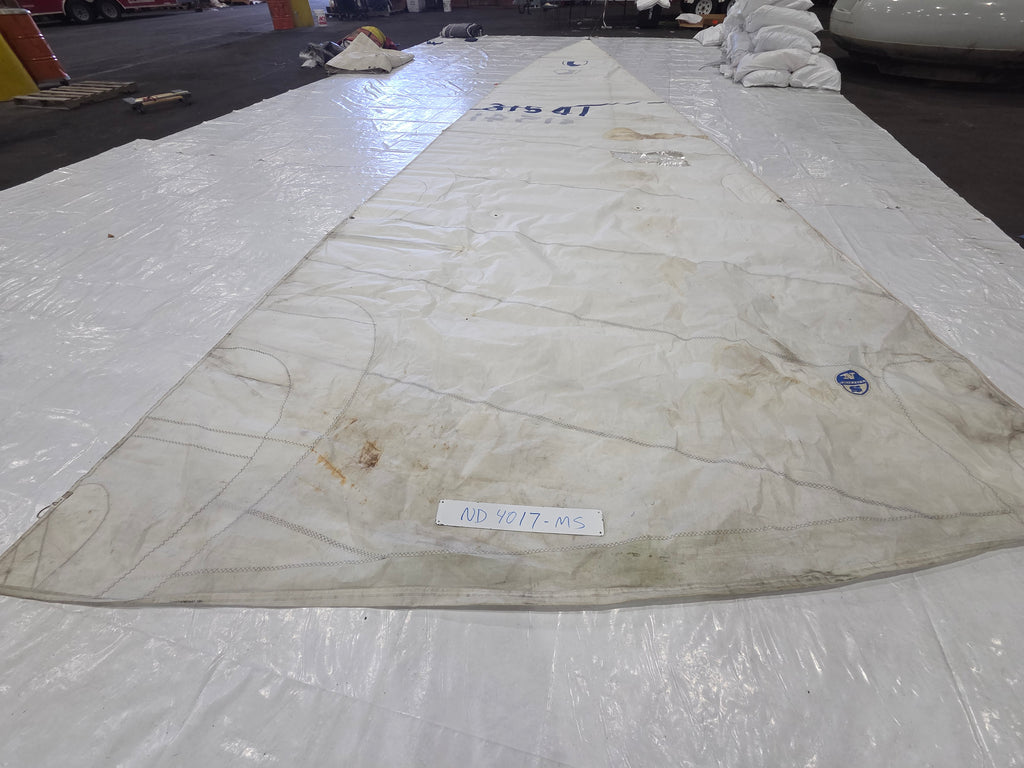 Dacron Main Sail for T-10 by North Sails in Fair Condition 39.4' Luff
