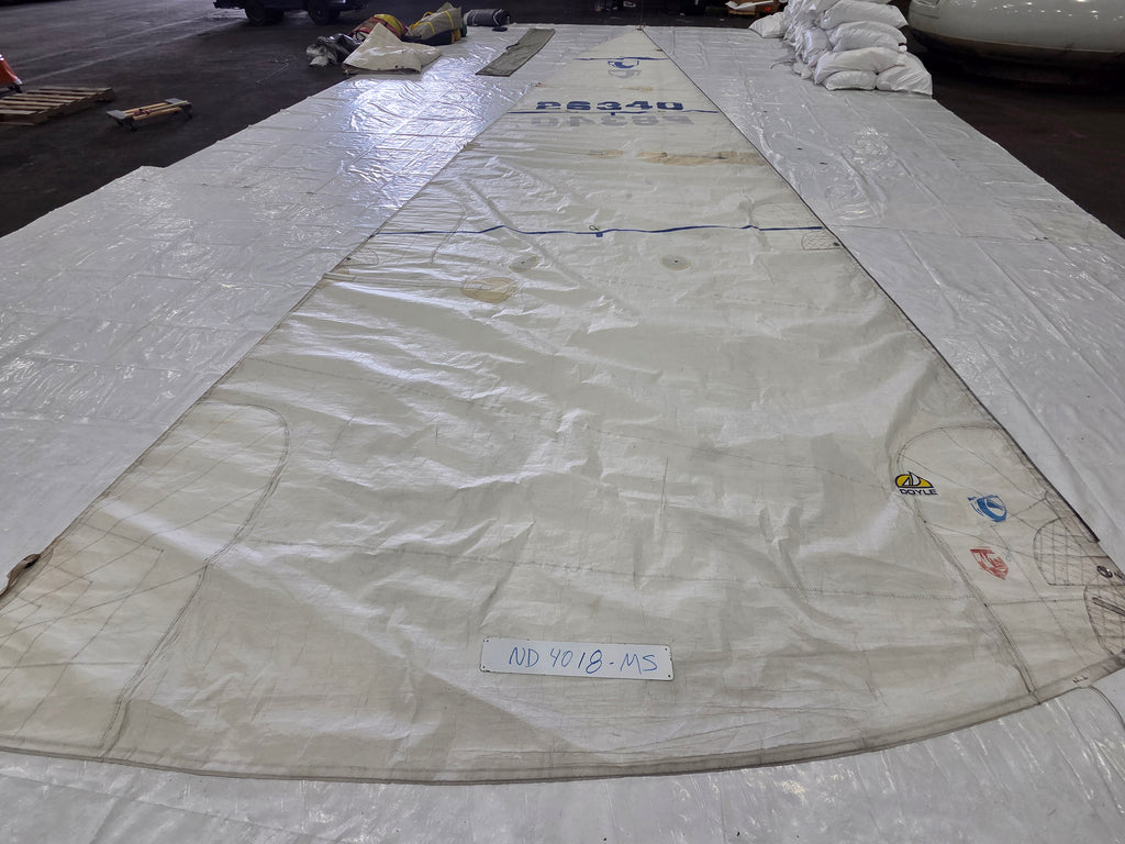 Dacron Main Sail for T-10 by Doyle in Fair Condition 39' Luff