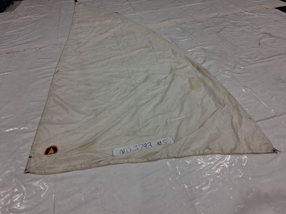 Dacron Main Sail by Jack Holt in Fair Condition 17.5' Luff