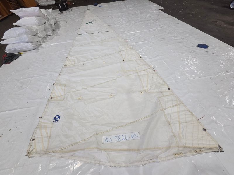 Dacron Main Sail for Cal 2-27 by North in Good Condition 30' Luff