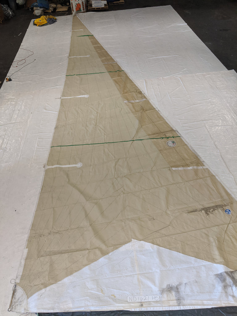 Kevlar Head Sail by North Sails in Fair Condition 65.8' Luff