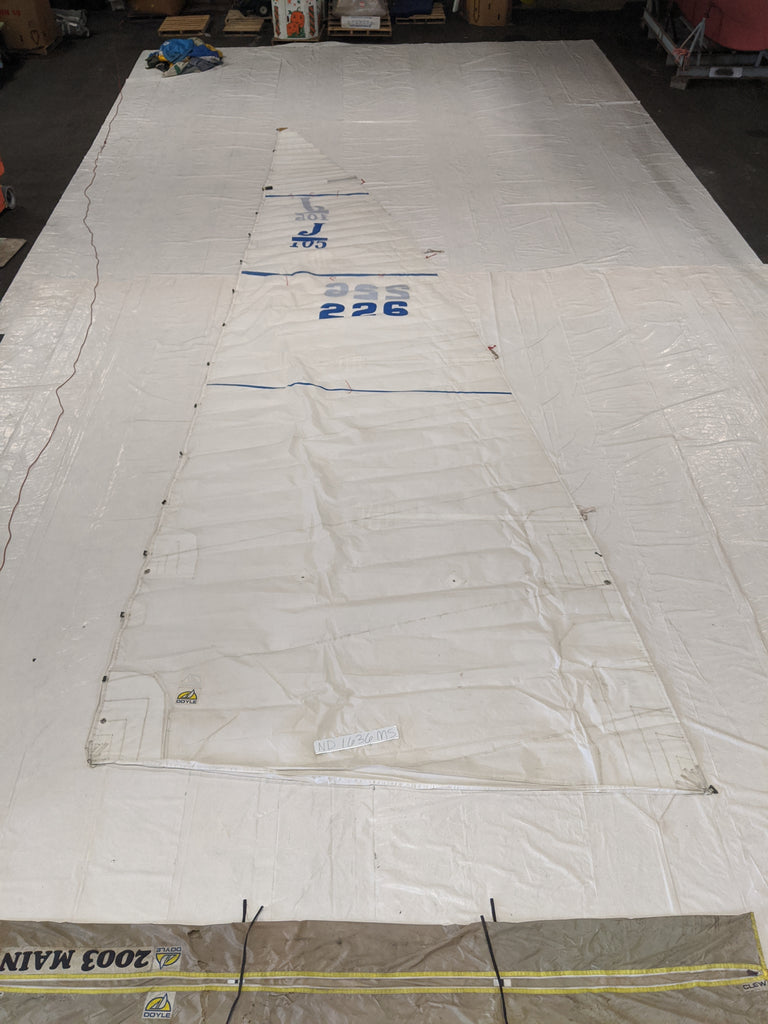 Dacron Main Sail for J105 by Doyle in Good Condition 39.8' Luff