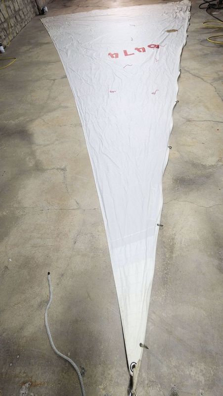 Dacron Headsail by Murphy & Nye in Good Condition 35.5' Luff