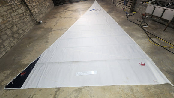 Dacron Furling Main Sail by Elvstrom in Good Condition 36.4' Luff