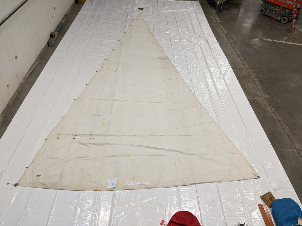 Dacron Headsail by Westerly Sails Fair Condition 41.1' Luff
