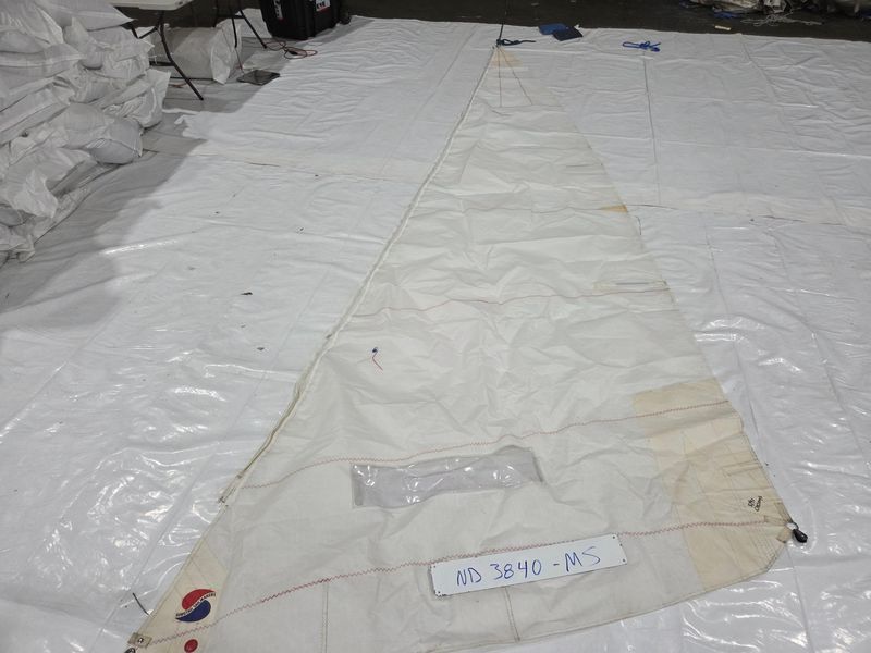 Dacron Main Sail by Sobstad in Good Condition 19.5' Luff