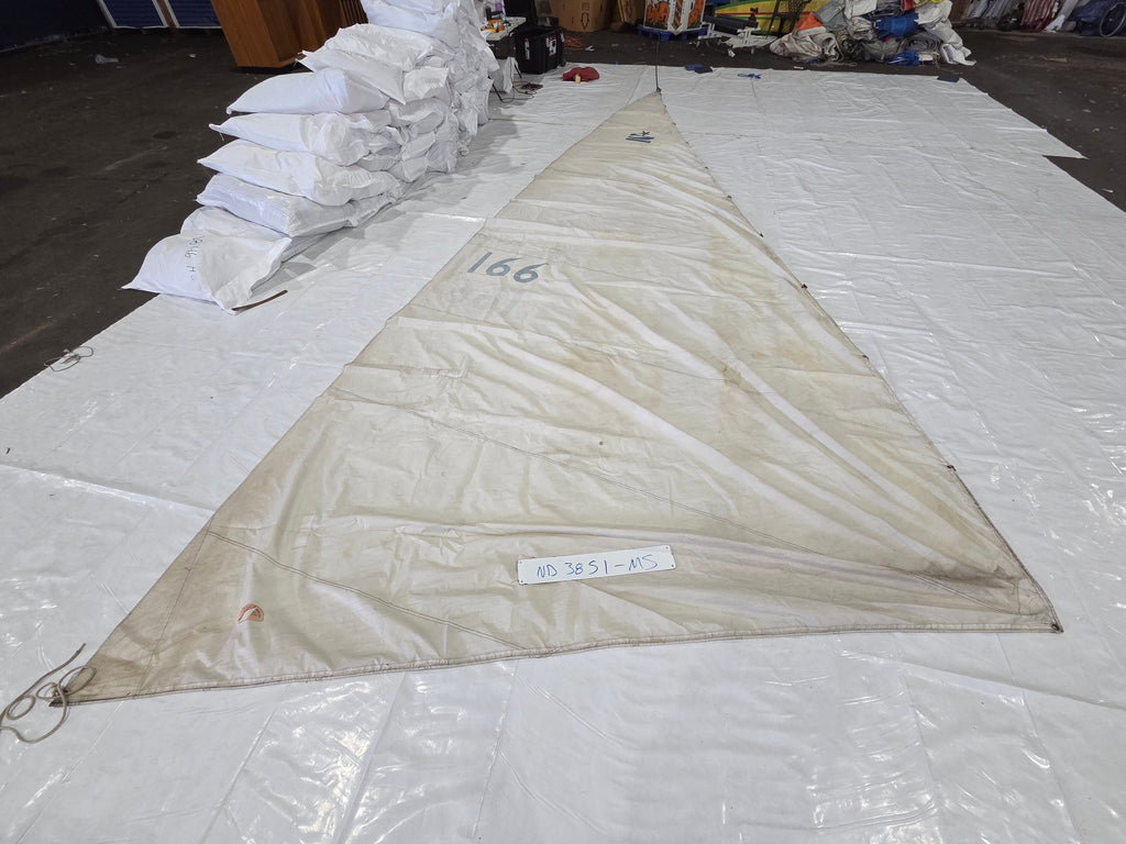 Dacron Main Sail by Ratsey & Lapton Inc. in Fair Condition 25.8' Luff