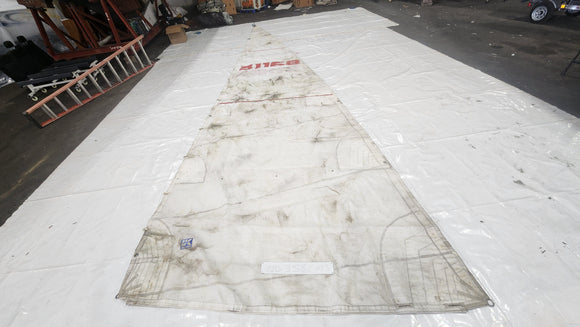 Dacron Main Sail by UK in Fair Condition 33.8' Luff